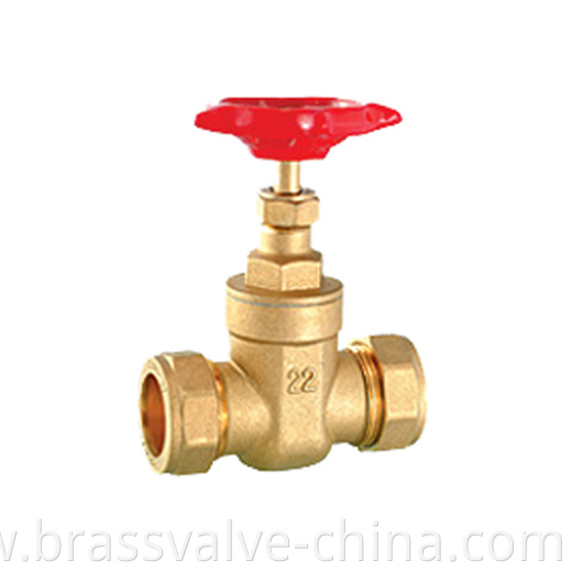 Brass Compression Gate Valves Jpg